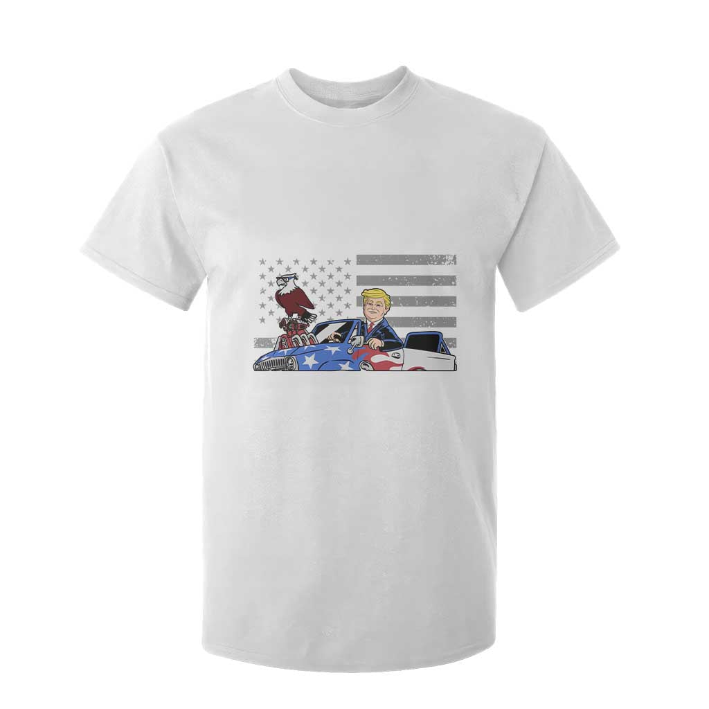Funny Trump Won 2024 T Shirt For Kid Get In Winner This Is Merica TS09 White Print Your Wear