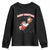 Christmas Baseball Youth Sweatshirt Funny Santa Playing Baseball Merry Christmas TS09 Black Print Your Wear