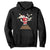 Christmas Bowling Hoodie Funny Santa Playing Bowling Merry Christmas TS09 Black Print Your Wear