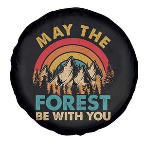 Nature Lover Spare Tire Cover May The Forest Be With You Earth Day TS09 Print Your Wear