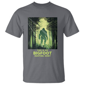 This Is My Hunting Bigfoot Sasquatch T Shirt TS09 Charcoal Printyourwear
