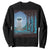 Bigfoot Hiding From Alien UFO Funny Sasquatch Sweatshirt TS09 Black Print Your Wear