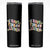 Suicide Prevention Skinny Tumbler I Have Time To Listen Mental Health Retro Groovy TS09 Black Print Your Wear