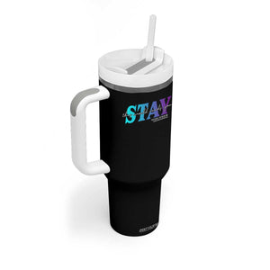 Suicide Prevention Tumbler With Handle This World Needs You Call Or Text 988 TS09 Print Your Wear