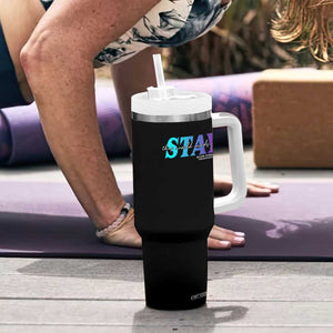 Suicide Prevention Tumbler With Handle This World Needs You Call Or Text 988 TS09 Print Your Wear