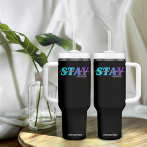 Suicide Prevention Tumbler With Handle This World Needs You Call Or Text 988 TS09 Print Your Wear