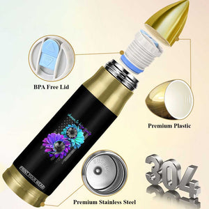 Choose To Keep Going Semicolon Suicide Prevention Bullet Tumbler TS09 Print Your Wear