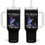 Suicide Prevention Tumbler With Handle Your Battle Is My Battle Nobody Fights Alone TS09 One Size: 40 oz Black Print Your Wear