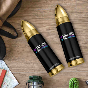 Still Here Still Fighting Semicolon Suicide Prevention Bullet Tumbler TS09 Print Your Wear