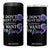 Suicide Prevention 4 in 1 Can Cooler Tumbler I Don't Want To Survive I Want To Live TS09 One Size: 16 oz Black Print Your Wear