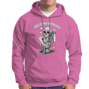 Book Lover Hoodie One More Chapter Bookaholic Skeleton TS09 Azalea Print Your Wear
