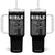 Christian Tumbler With Handle Bible Emergency Number TS09 One Size: 40 oz Black Print Your Wear