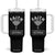 Funny Christian Tumbler With Handle Faith Is Like Wifi TS09 One Size: 40 oz Black Print Your Wear