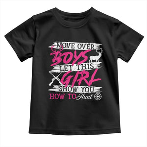 Girl Hunting Baby Shirt Let This Girl Show You How To Hunt TS09 Black Print Your Wear