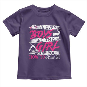 Girl Hunting Baby Shirt Let This Girl Show You How To Hunt TS09 Purple Print Your Wear