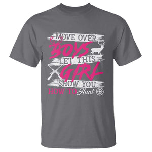 Girl Hunting T Shirt Let This Girl Show You How To Hunt TS09 Charcoal Print Your Wear