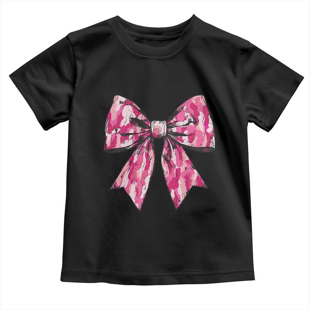 Camo Girl Baby Shirt Camouflage Bow Coquette Hunting Hunter TS09 Black Print Your Wear