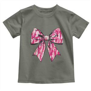 Camo Girl Baby Shirt Camouflage Bow Coquette Hunting Hunter TS09 Military Green Print Your Wear