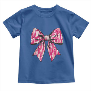 Camo Girl Baby Shirt Camouflage Bow Coquette Hunting Hunter TS09 Royal Blue Print Your Wear