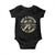 Not A Sucker Or A Loser Baby Onesie Veterans Day Patriotic American Flag TS09 Black Print Your Wear