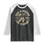 Not A Sucker Or A Loser Raglan Shirt Veterans Day Patriotic American Flag TS09 Black White Print Your Wear