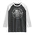 Veterans Day Raglan Shirt Honoring All Who Served Thank You TS09 Black White Print Your Wear