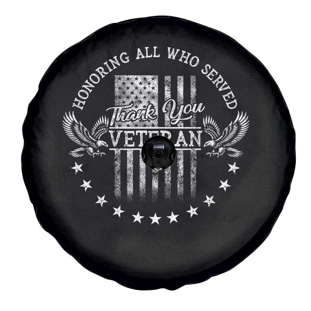 Veterans Day Spare Tire Cover Honoring All Who Served Thank You TS09 Print Your Wear