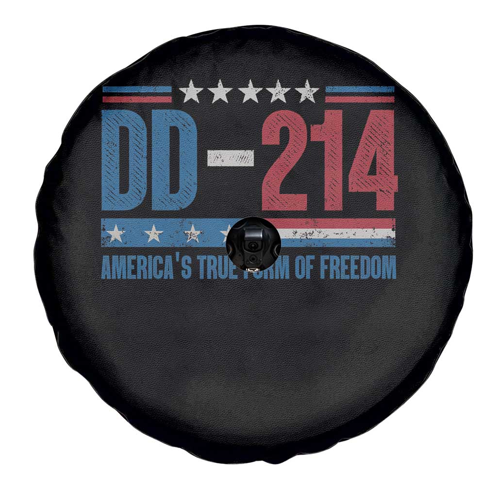 DD-214 Veteran Spare Tire Cover America's True Form Of Freedom TS09 Print Your Wear