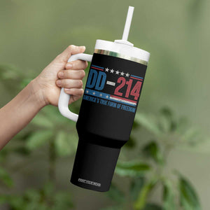 DD-214 Veteran Tumbler With Handle America's True Form Of Freedom TS09 Print Your Wear