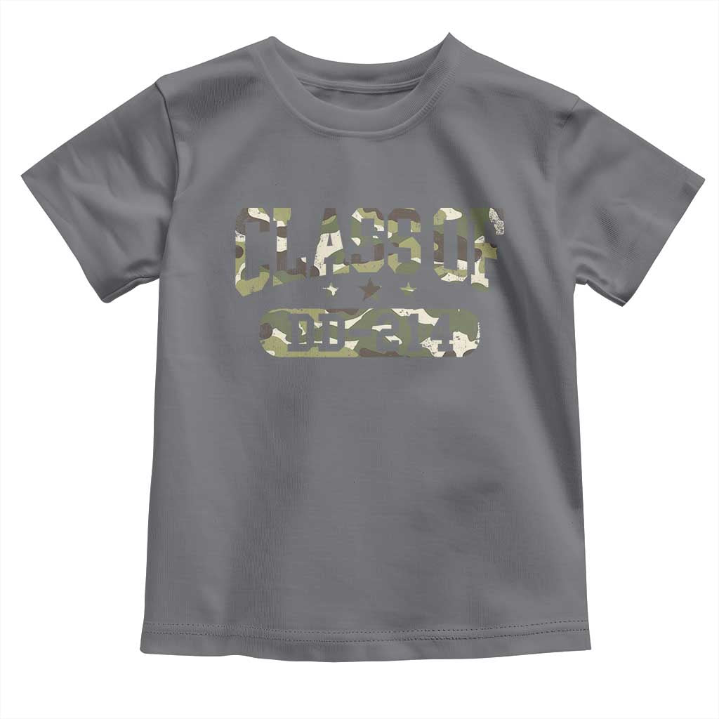 Funny Veteran Army Retirement Class Of DD-214 Baby Shirt TS09 Charcoal Print Your Wear