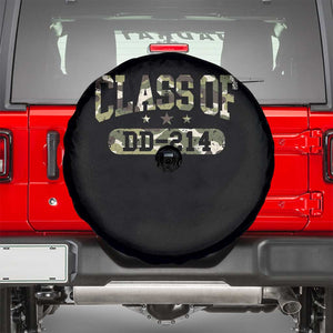 Funny Veteran Army Retirement Class Of DD-214 Spare Tire Cover TS09 Black Print Your Wear