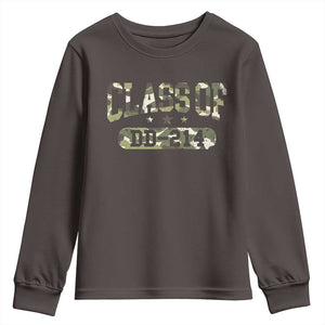 Funny Veteran Army Retirement Class Of DD-214 Youth Sweatshirt TS09 Dark Chocolate Print Your Wear