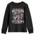 Veterans Day Youth Sweatshirt We Owe Illegals Nothing Veterans Everything TS09 Black Print Your Wear