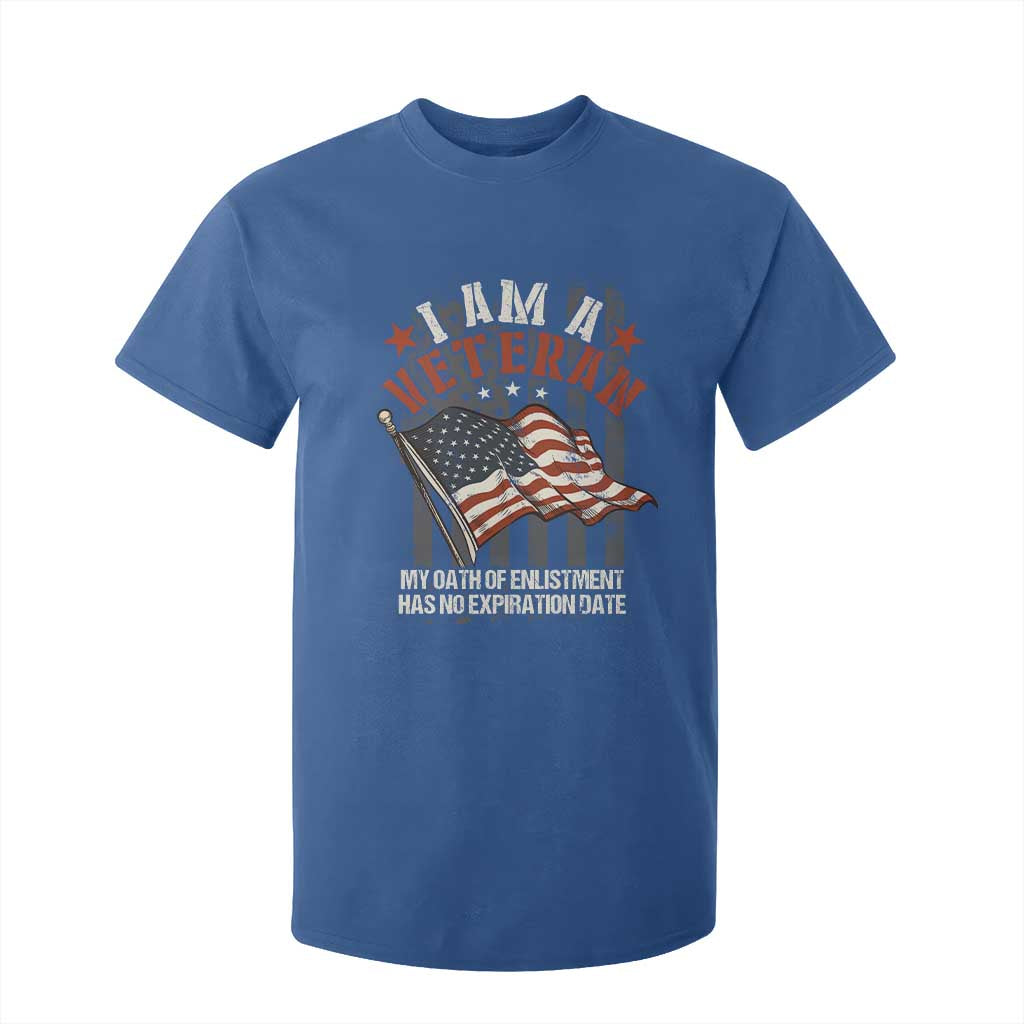 Veteran Pride T Shirt For Kid My Oath Has No Expiration TS09 Royal Blue Print Your Wear
