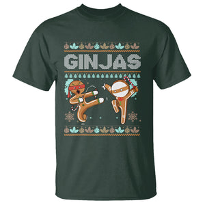 Ginjas Gingerbread Ninjas Funny Christmas T Shirt TS09 Printyourwear