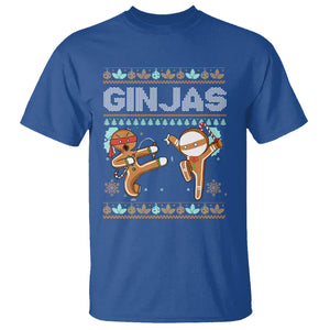 Ginjas Gingerbread Ninjas Funny Christmas T Shirt TS09 Printyourwear