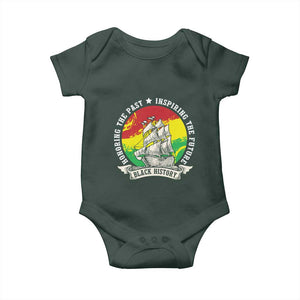 Black History Pride Baby Onesie Honoring The Past Inspiring The Future TS09 Print Your Wear