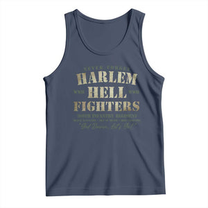 Harlem Hellfighters Tank Top American Black History Military Soldiers TS09 Navy Print Your Wear