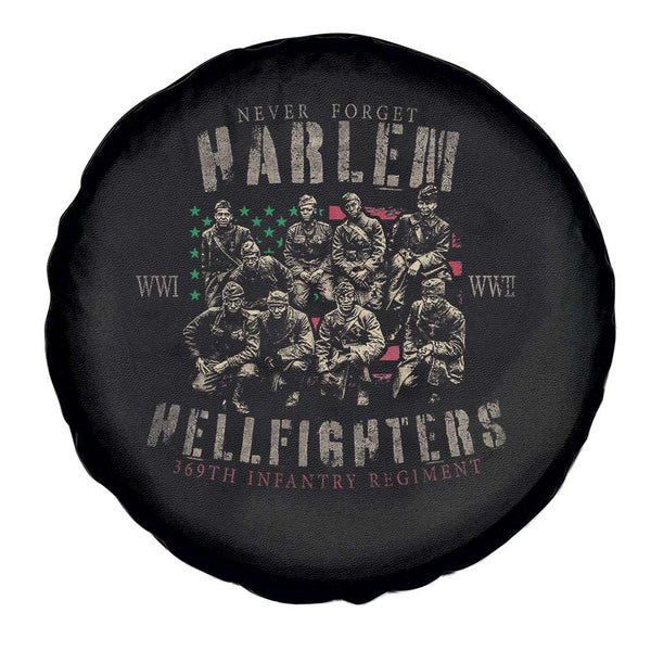 Honor Buffalo Soldiers Spare Tire Cover African American Cavalry Yellow Version LT05