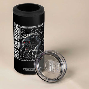Black Panther Party 4 in 1 Can Cooler Tumbler 761st Tank Battalion Black History TS09 Print Your Wear