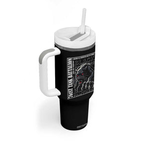 Black Panther Party Tumbler With Handle 761st Tank Battalion Black History TS09 Print Your Wear