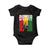 Black Panther Party Huey P. Newton Baby Onesie Power To The People Black History TS09 Black Print Your Wear