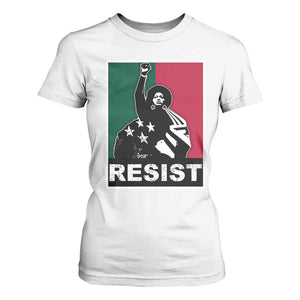 Resist Angela Davis T Shirt For Women Black Panther Party History Civil Rights TS09 White Print Your Wear