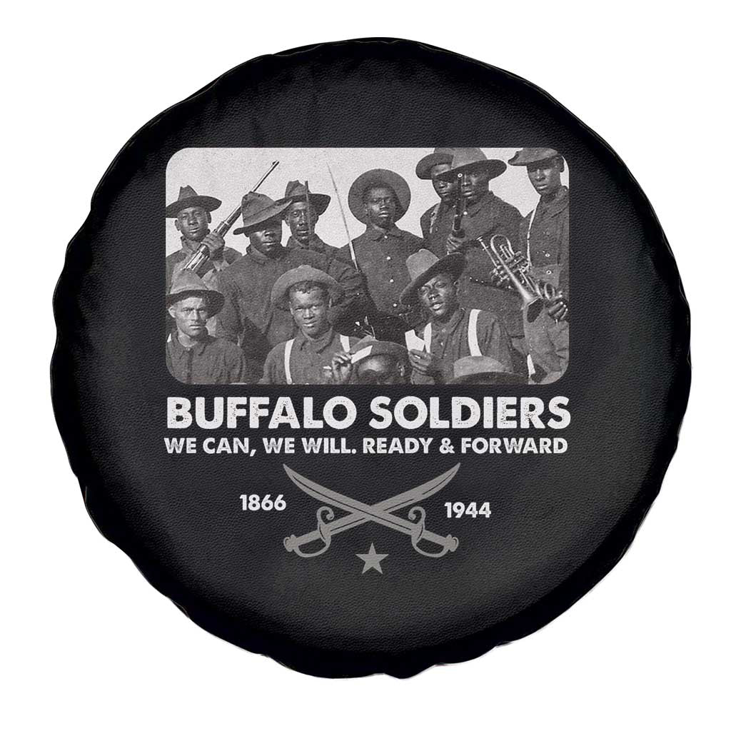 Buffalo Soldiers Spare Tire Cover We Can We Will Ready Forward Black History TS09 Print Your Wear