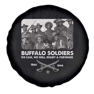 Buffalo Soldiers Spare Tire Cover We Can We Will Ready Forward Black History TS09 Print Your Wear