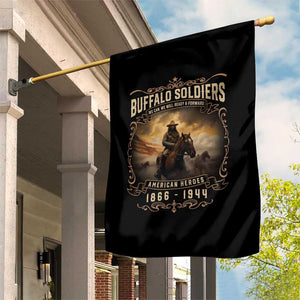 Buffalo Soldiers Garden Flag American Heros Cavalry Black History TS09 Print Your Wear