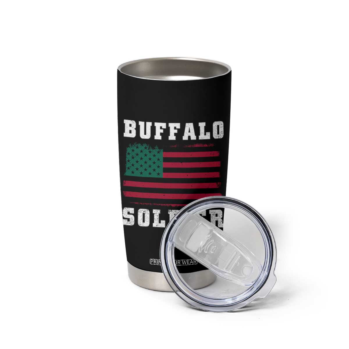 Buffalo Soldiers Tumbler Cup African American Cavalry Black History TS09 Print Your Wear