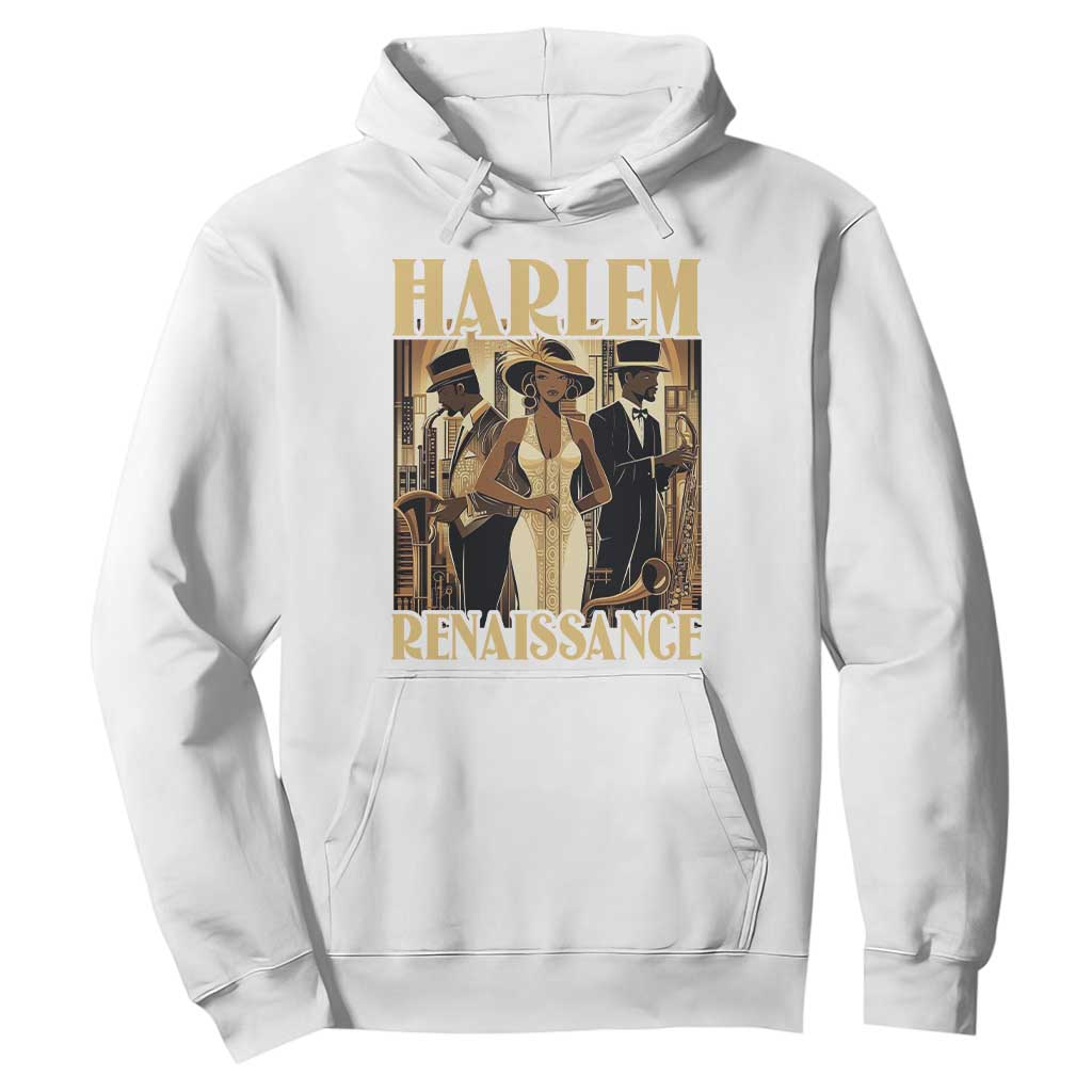 Harlem Renaissance Hoodie 1920s Black History Month TS09 White Print Your Wear