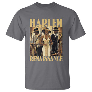Harlem Renaissance T Shirt 1920s Black History Month TS09 Charcoal Print Your Wear