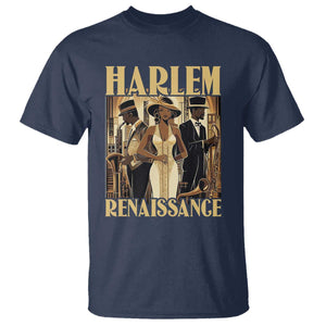 Harlem Renaissance T Shirt 1920s Black History Month TS09 Navy Print Your Wear